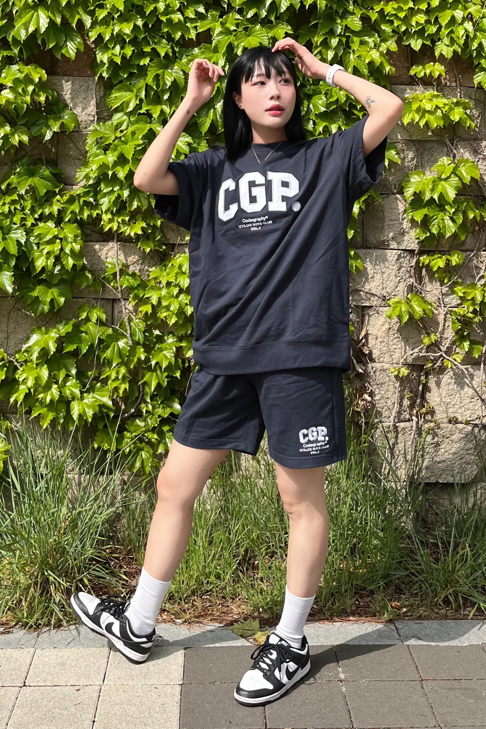Cgp Arch Logo Short Sleeve Crewneck
