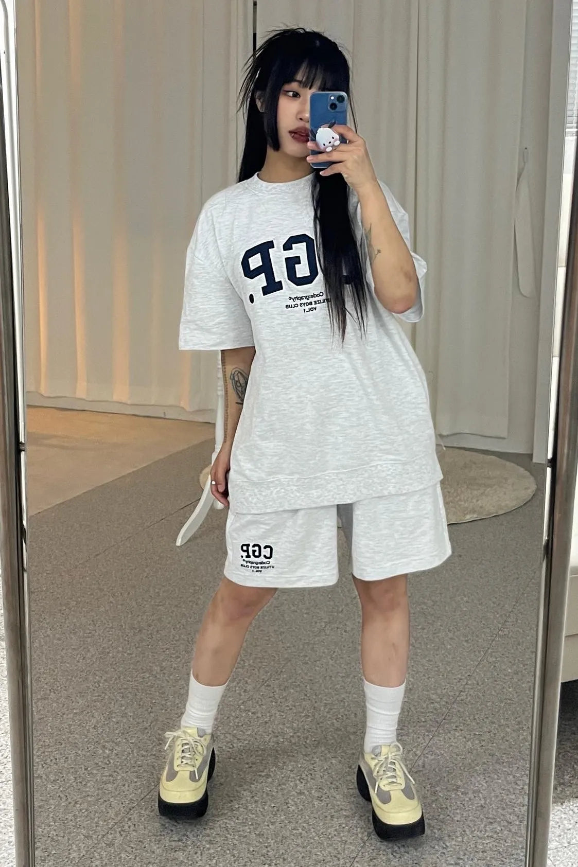 Cgp Arch Logo Short Sleeve Crewneck