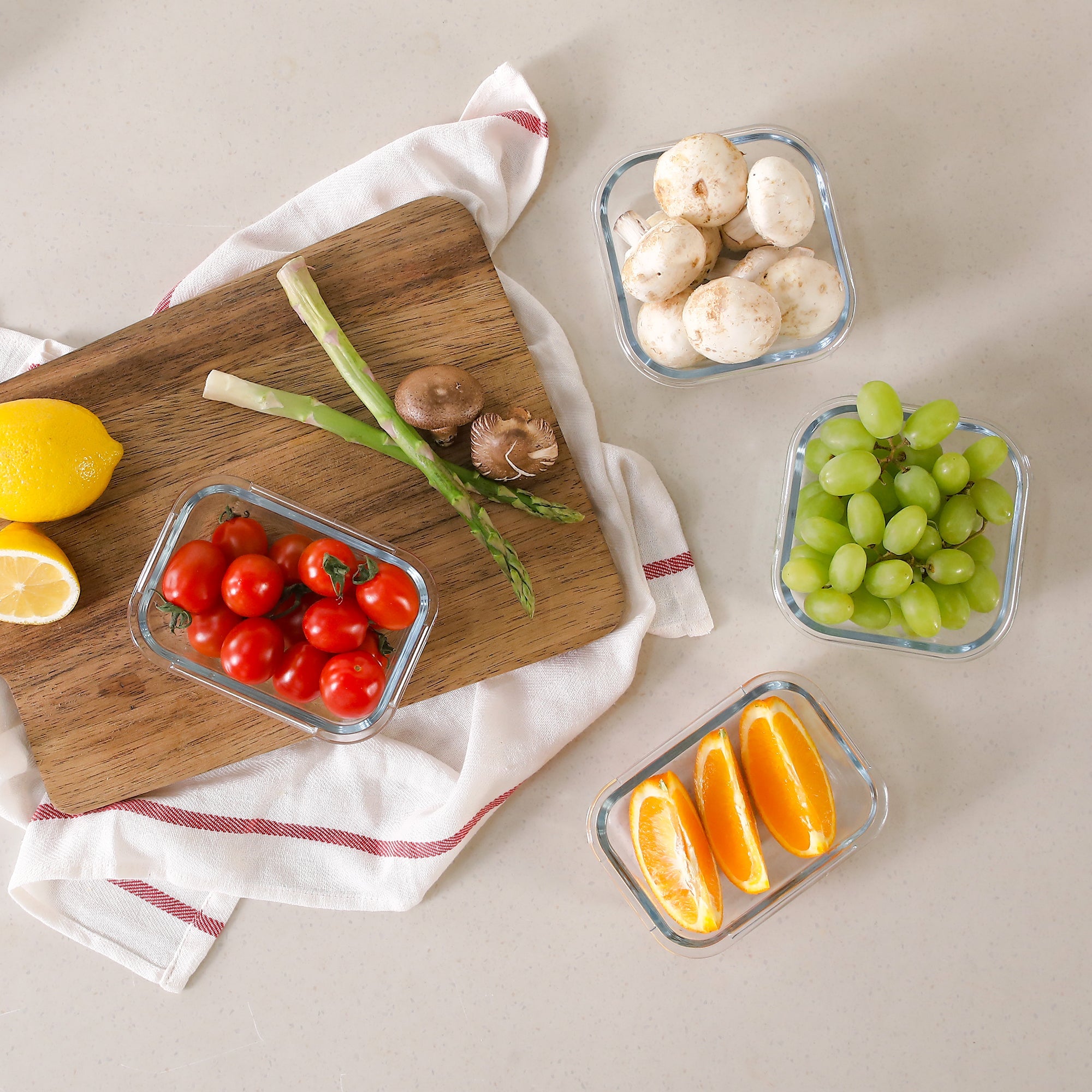 Square Food Storage