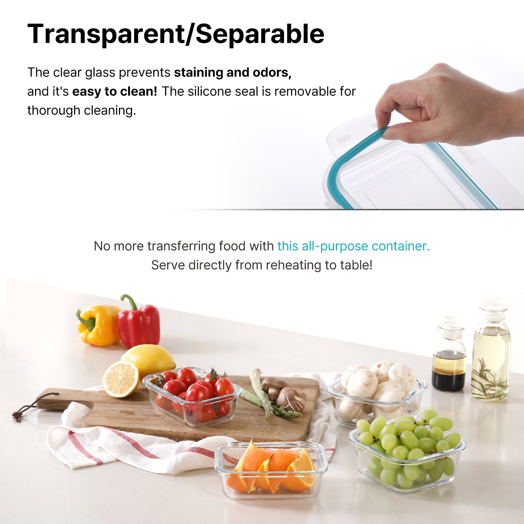 Square Food Storage