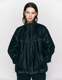 Coated Overfit Jacket