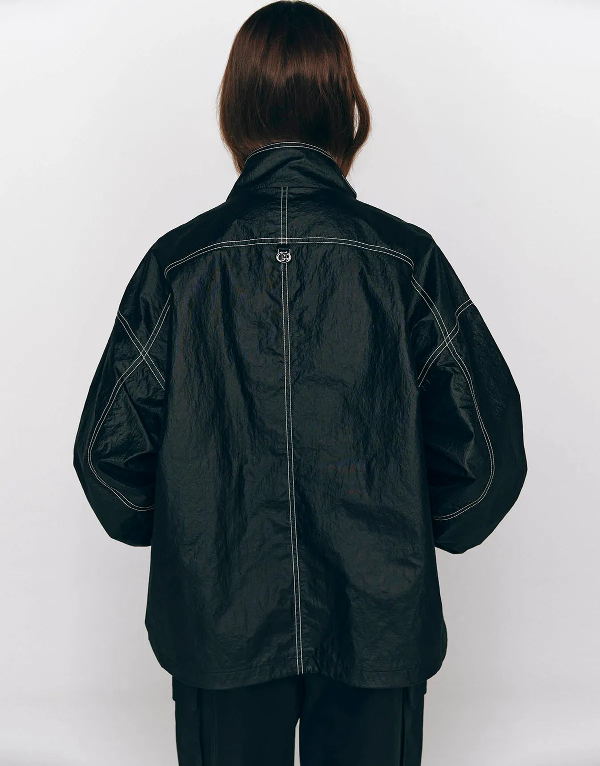 Coated Overfit Jacket