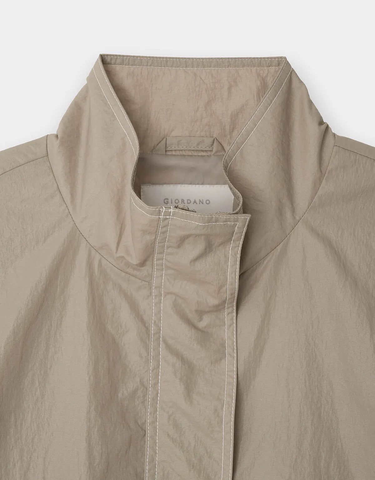 Coated Overfit Jacket