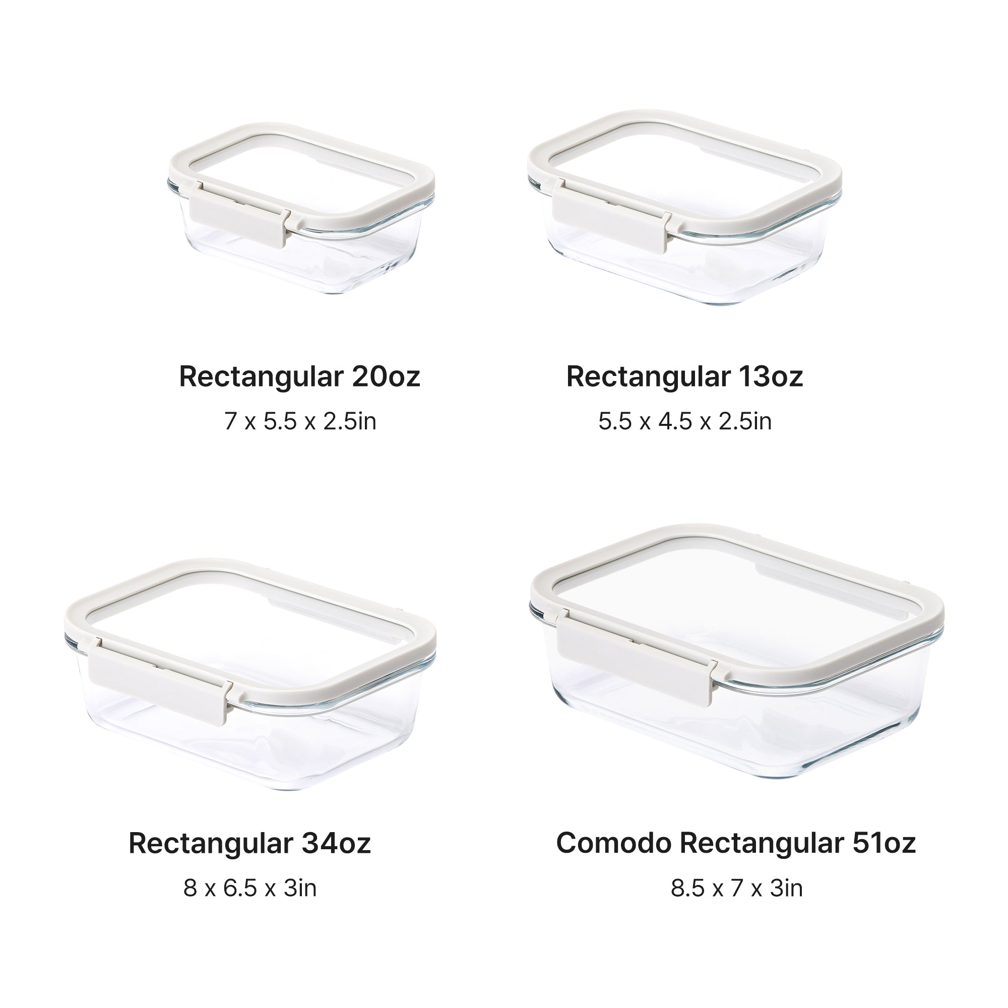Rectangular Food Storage