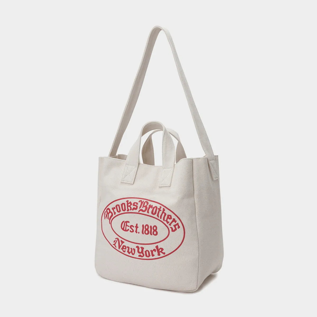 Cotton Label Logo Tote Bag