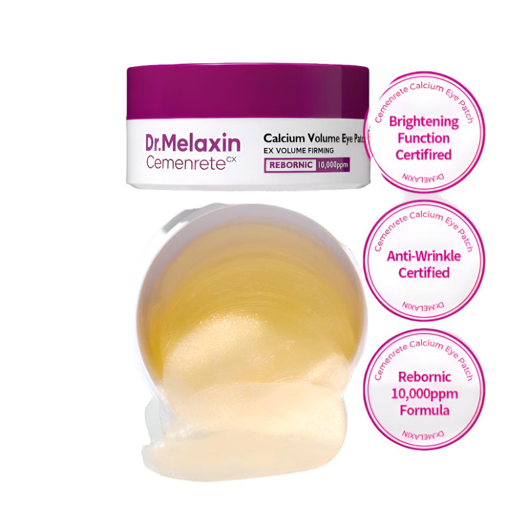 DR.MELAXIN Cemenrete Calcium Volume Eye Patch 60ea - KBEAUTY X