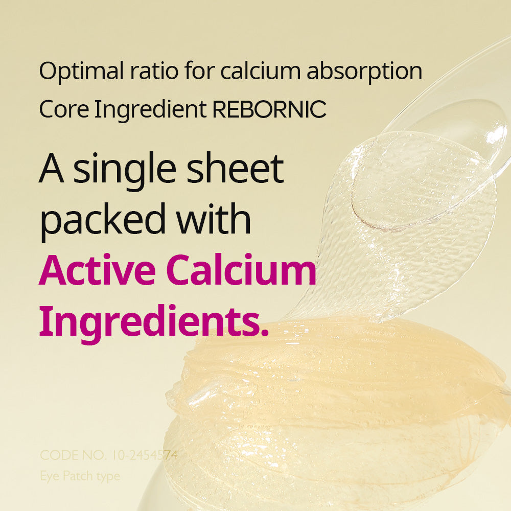 DR.MELAXIN Cemenrete Calcium Volume Eye Patch 60ea - KBEAUTY X