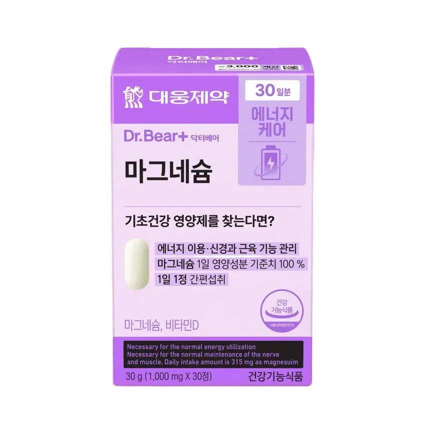 Daewoong Pharmaceutical Magnesium 30 Tablets