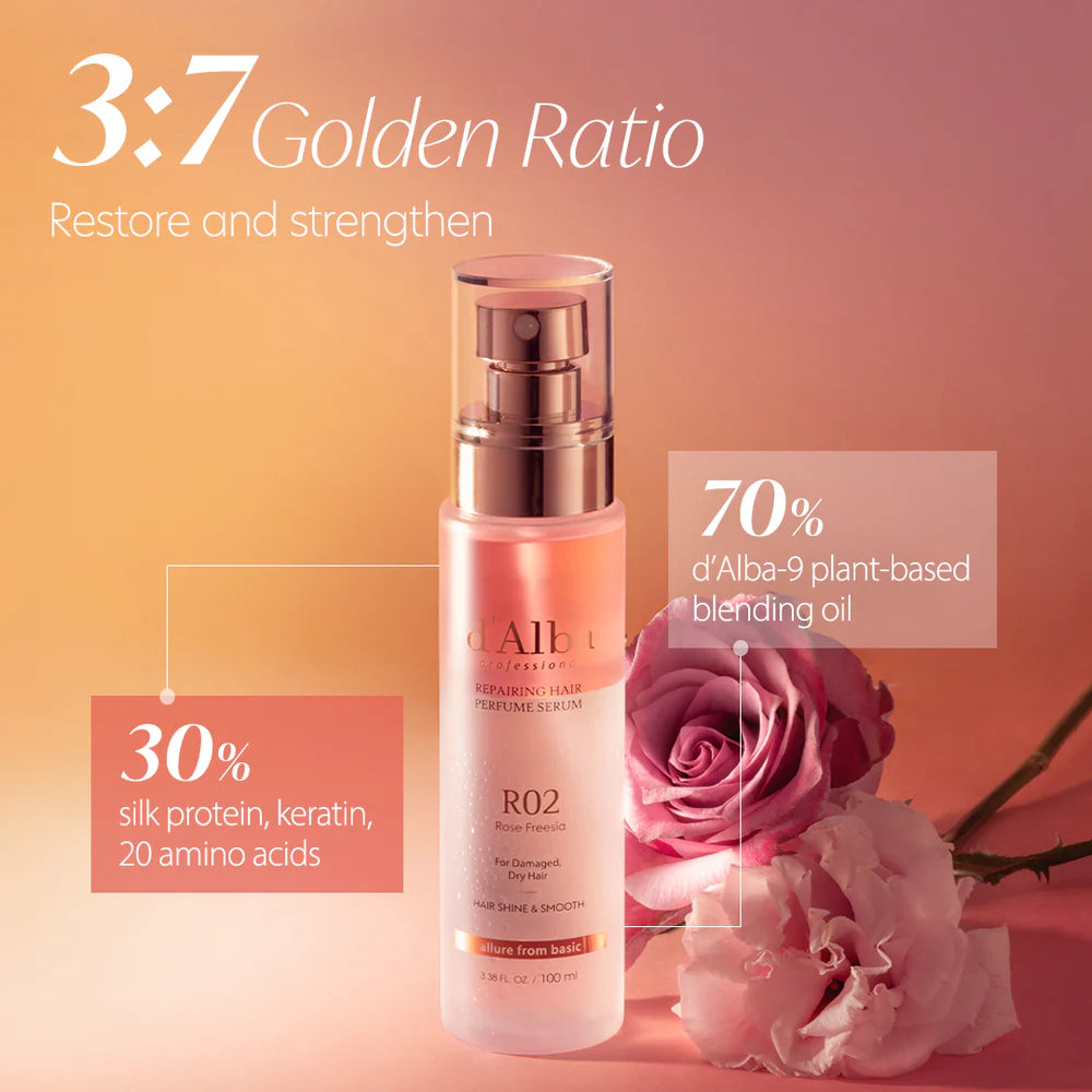 d'Alba Professional Repairing Hair Perfume Serum 100ml