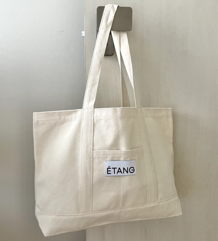 Etang Logo Eco Bag Beige