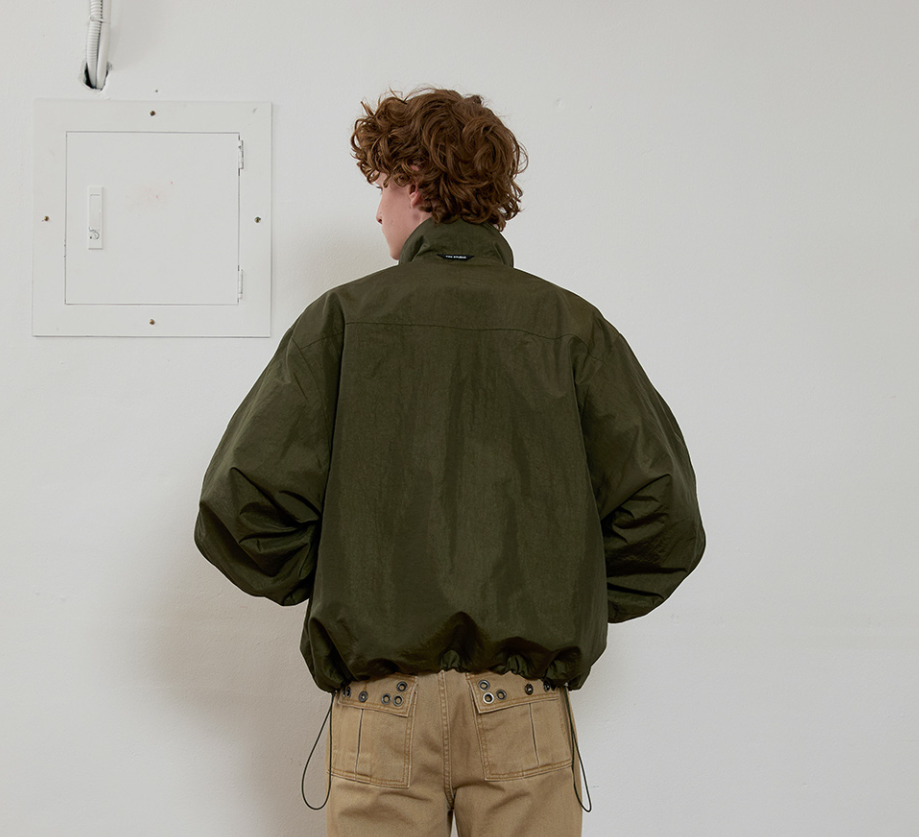 Eyelet Wind Breaker Jacket