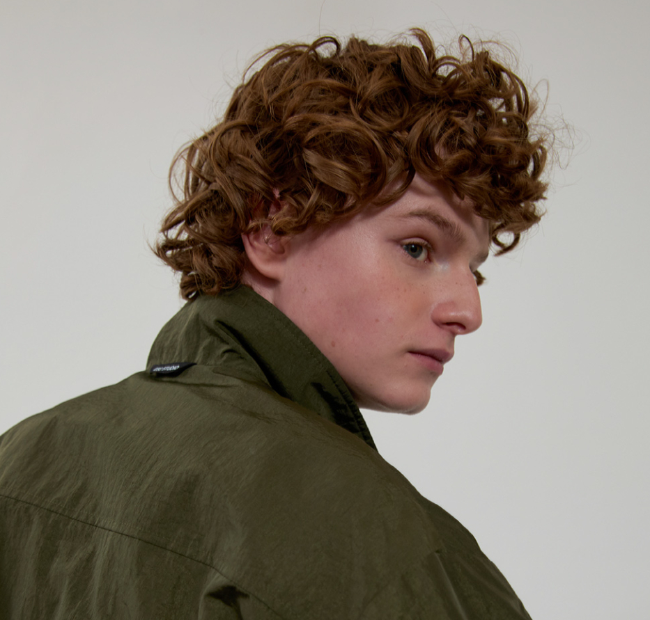 Eyelet Wind Breaker Jacket