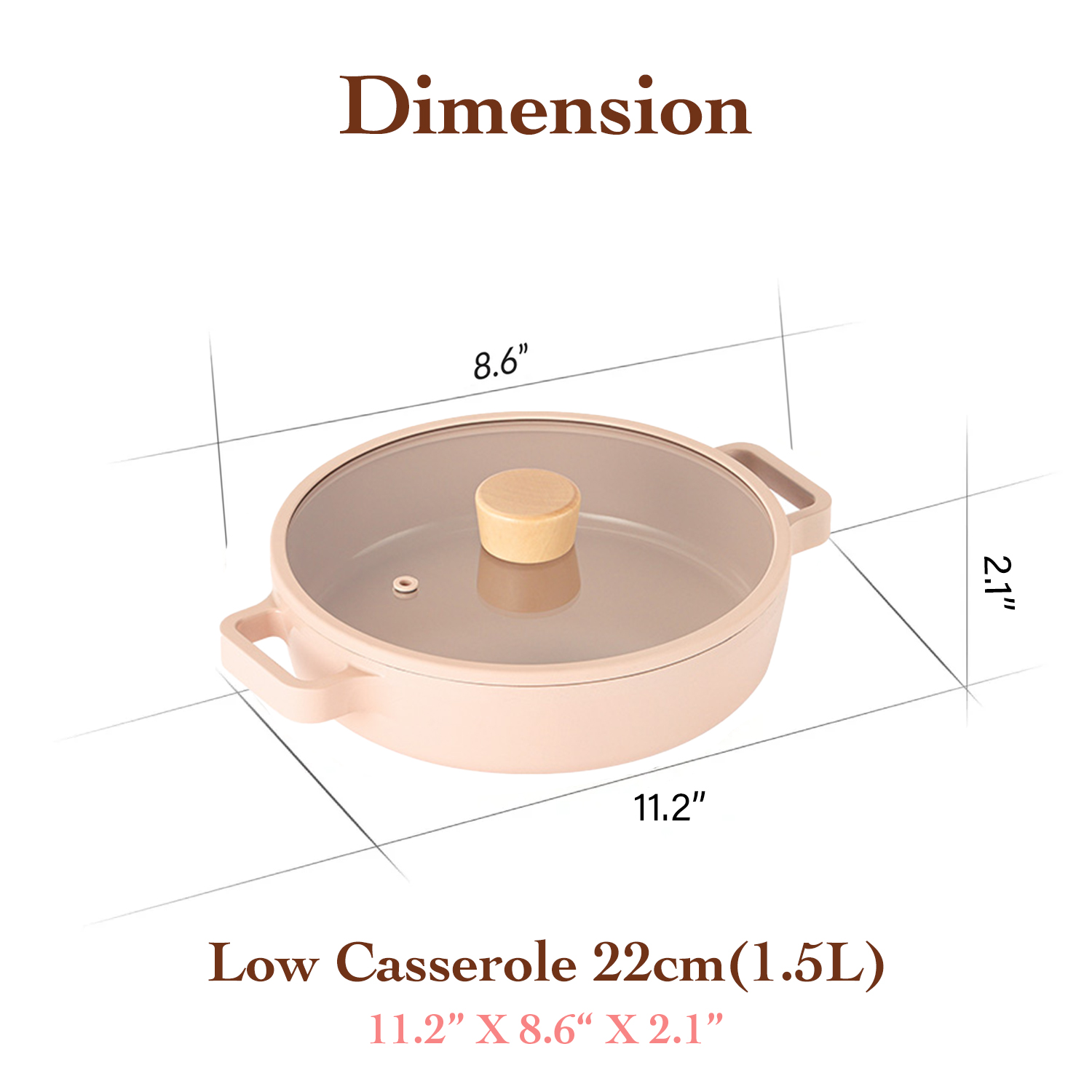 Fika Objet 9" Casserole