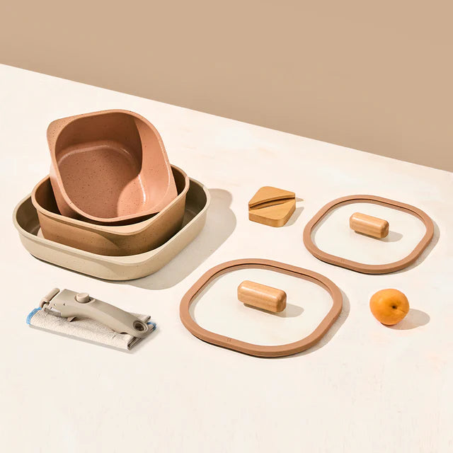 FIKA Objet Comfort 7 pc Set Terracotta | KBEAUTY X