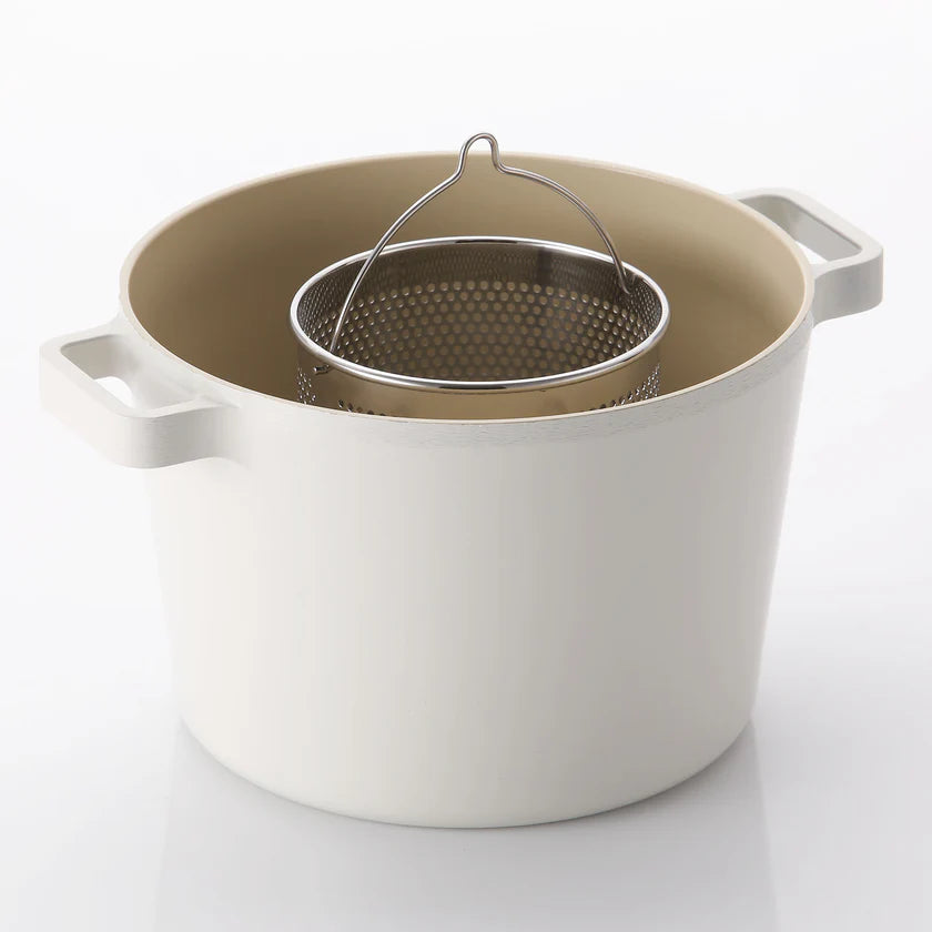 FIKA 4.9QT Deep Stock Pot with insert