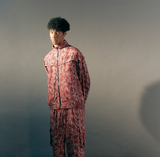 Flame Pattern Windbreaker