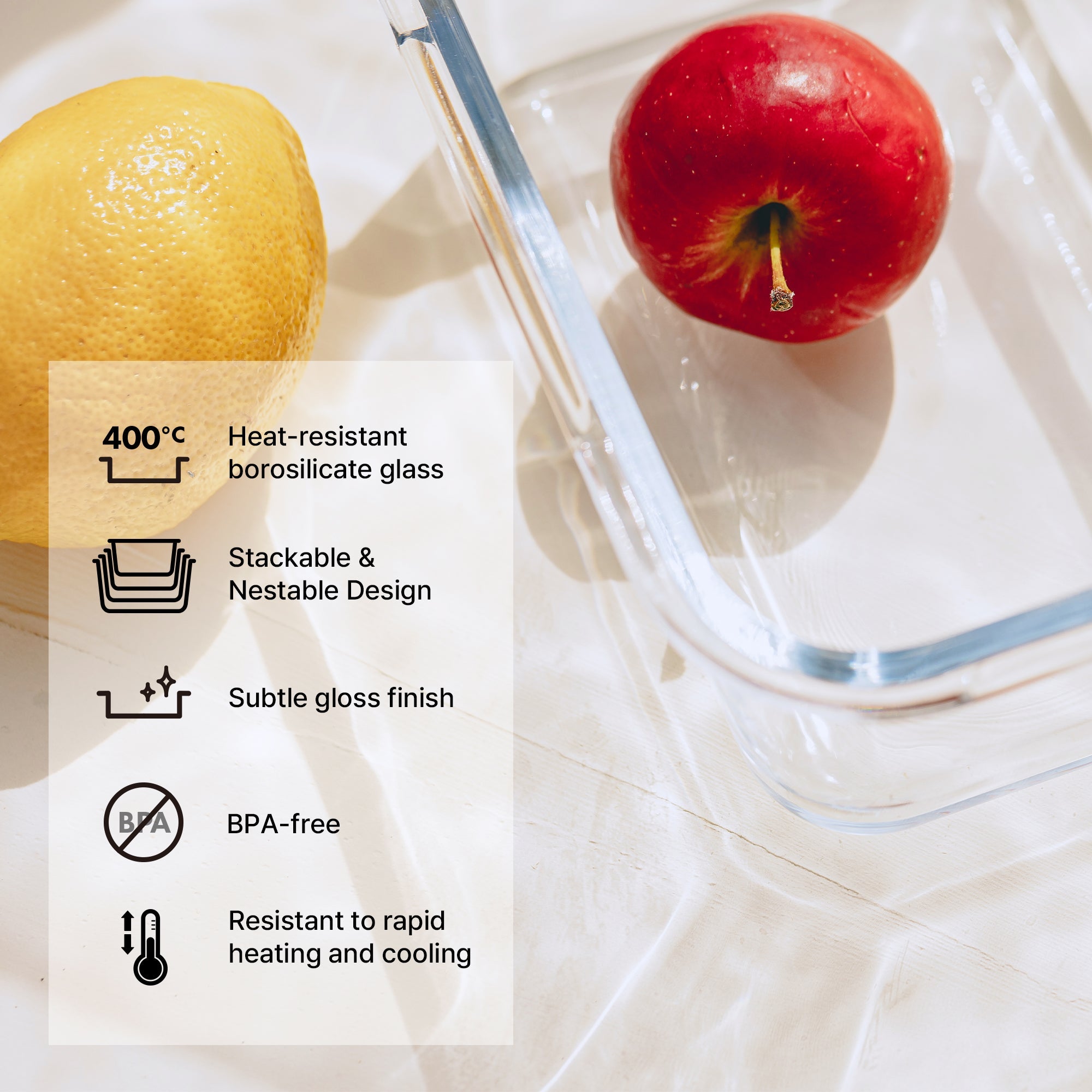 Rectangular Food Storage