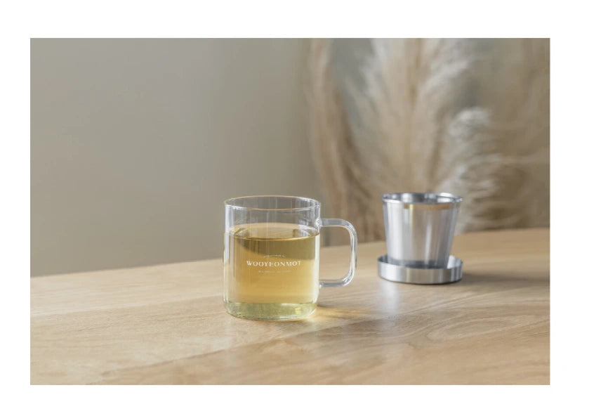 Glass tea mug