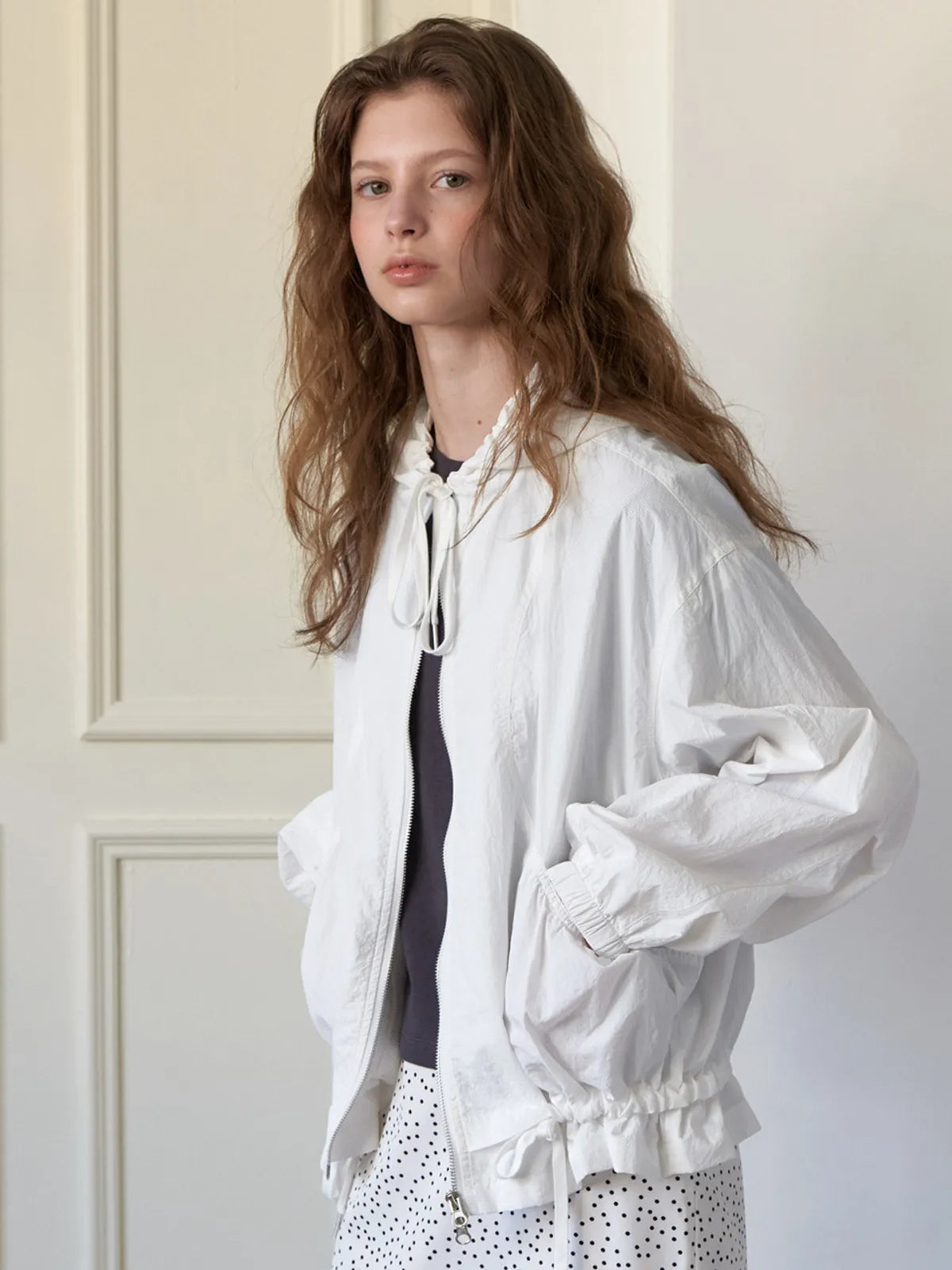 Hooded Windbreaker Jacket