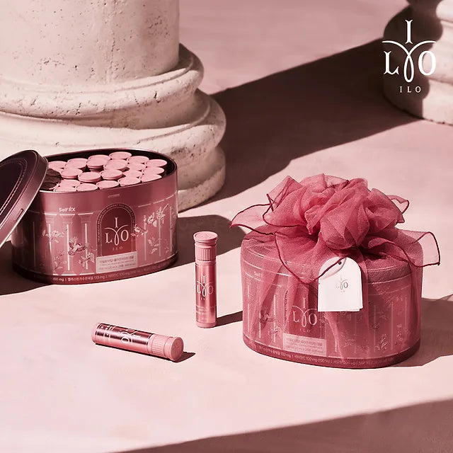 Ilo Type 1 Collagen Biotin Ampoule 28-Day Supply Organza Edition