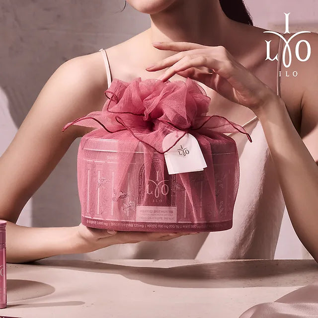 Ilo Type 1 Collagen Biotin Ampoule 28-Day Supply Organza Edition