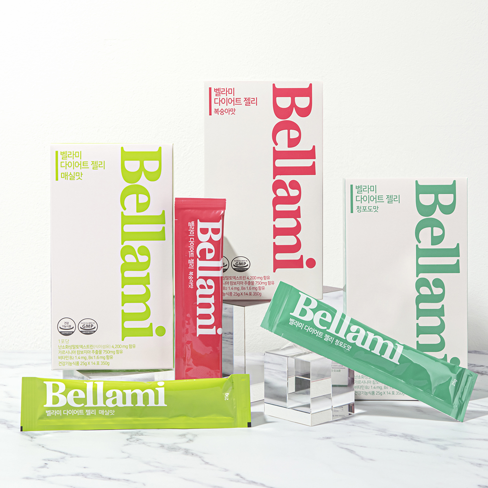 Bellami Diet Jelly 25g x 14 Sticks (2-Week Supply) 3 Options