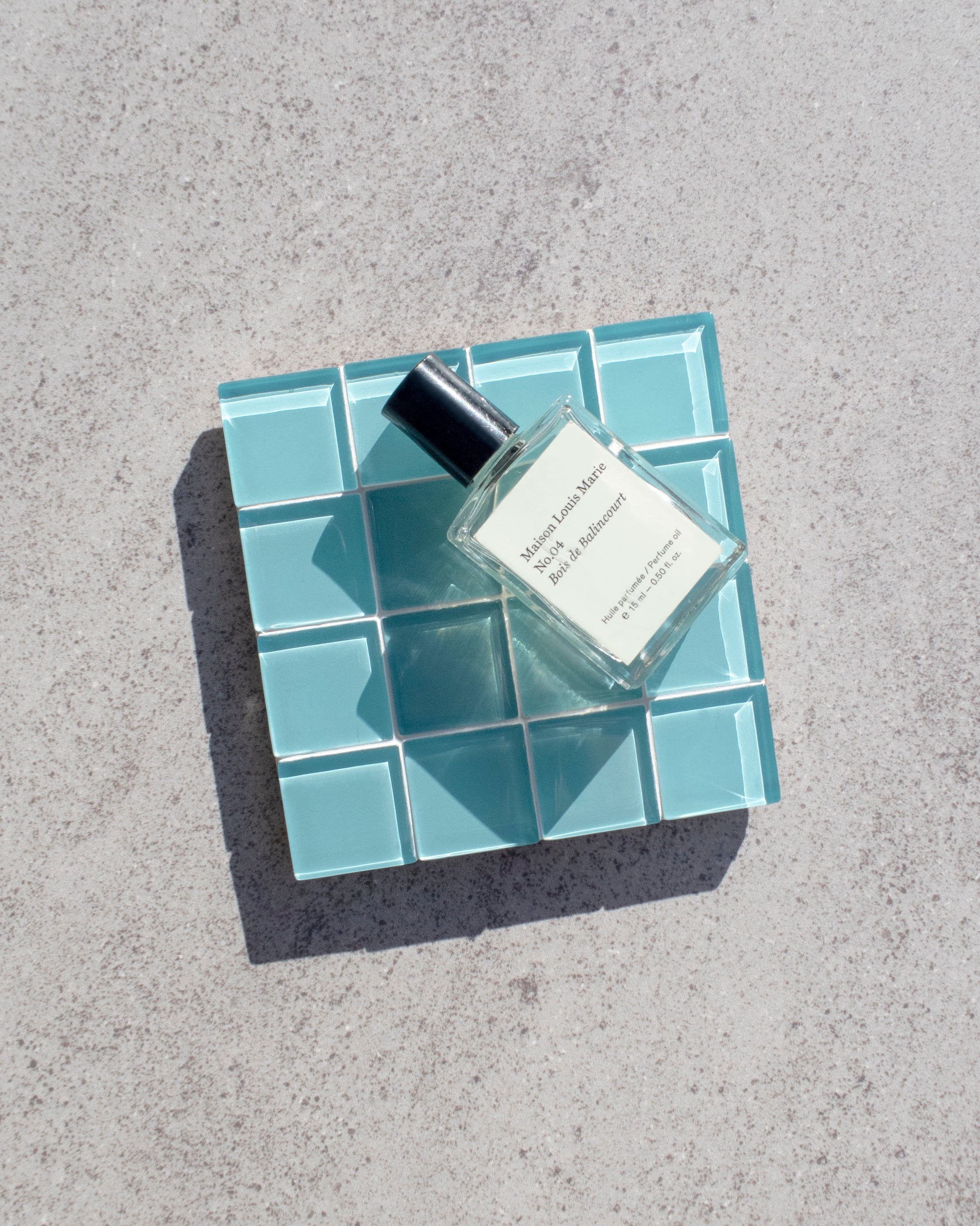 GLASS TILE COASTER - Breakfast at Tiffany's