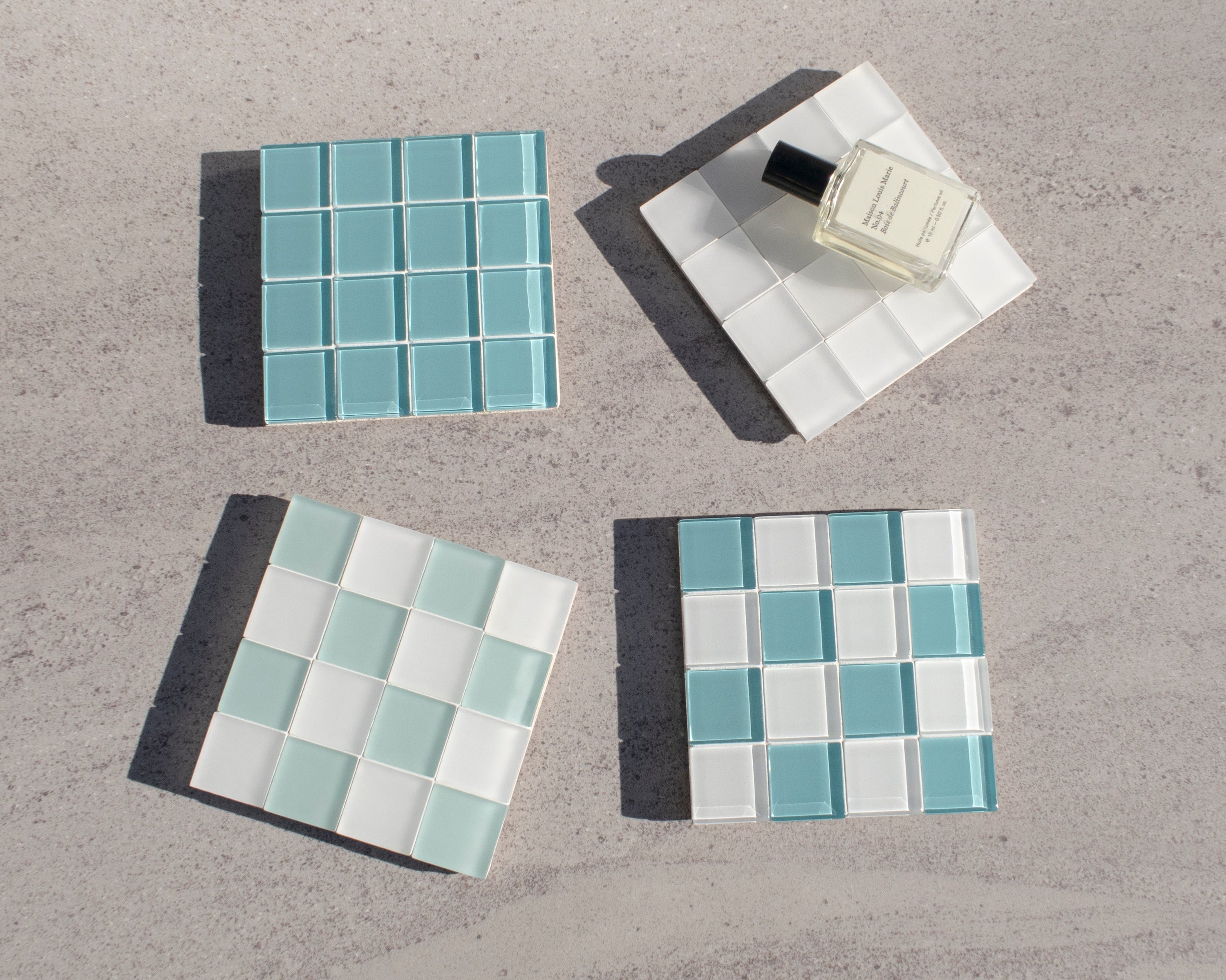 GLASS TILE COASTER - Breakfast at Tiffany's