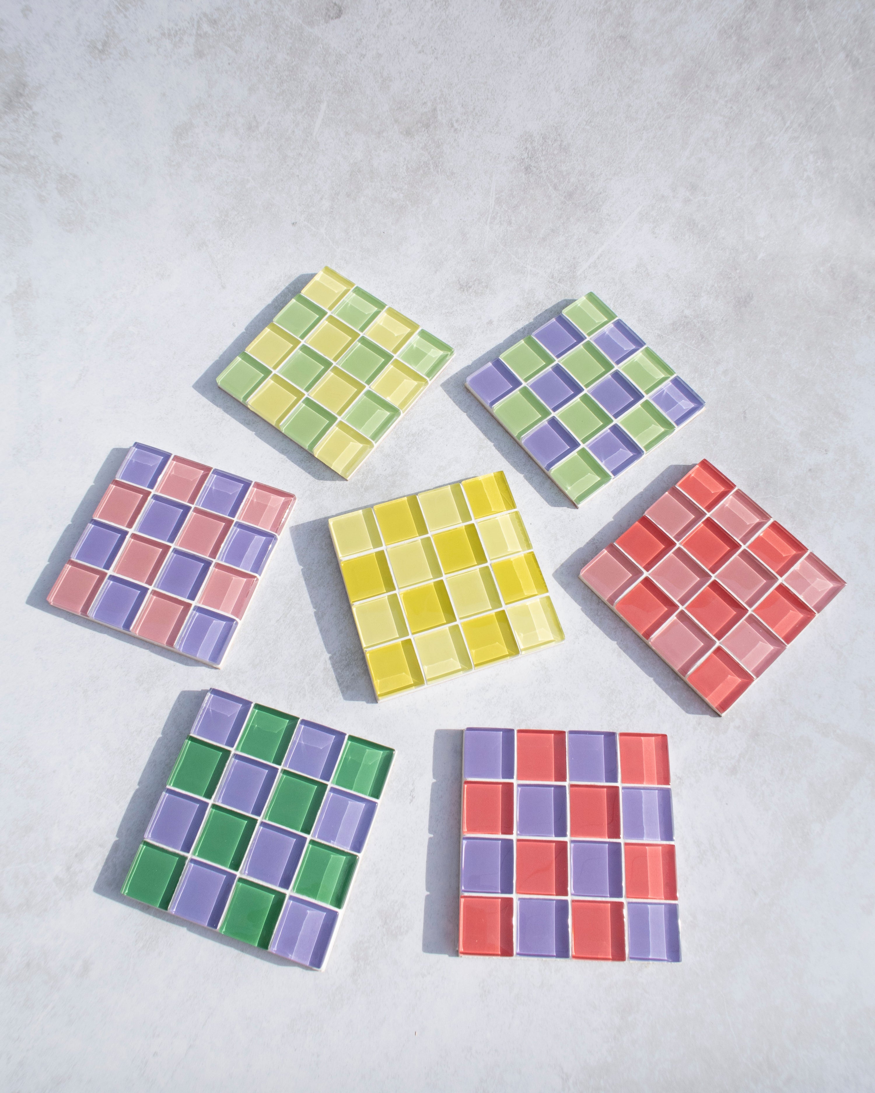 GLASS TILE COASTER - Magical