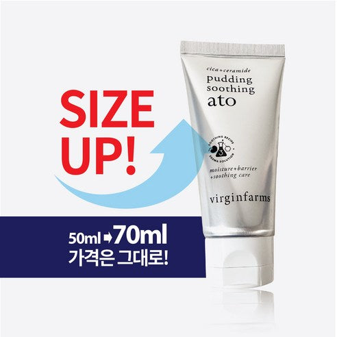 Virgin farms Ato Cream Ato Psoriasis Skin Heat Itching Trouble Cica Soothing Barrier Cream 70ml