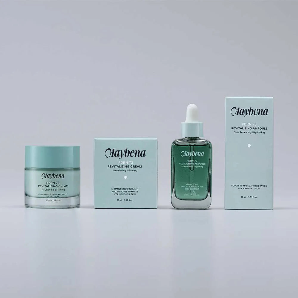 Maybena PDRN 73 Revitalizing Ampoule + Cream 2-piece set
