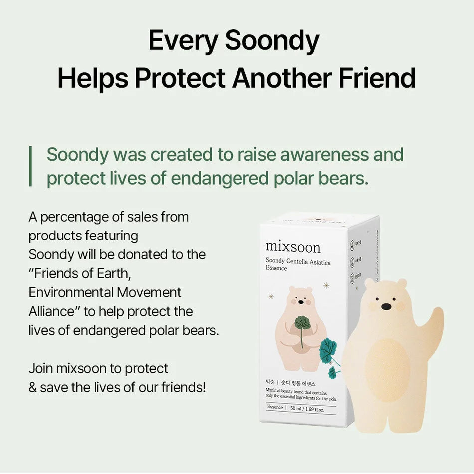 mixsoon Soondy Centella Asiatica Essence 100ml