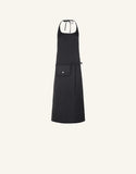 lucanus halter apron black