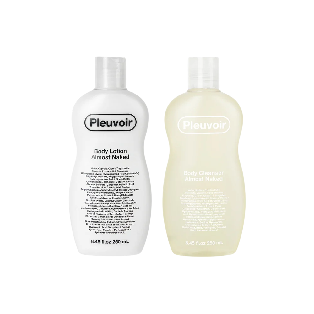 Pleuvoir Mix & Match Body Care Set – Lotion & Cleanser Duo (Choose any 2)