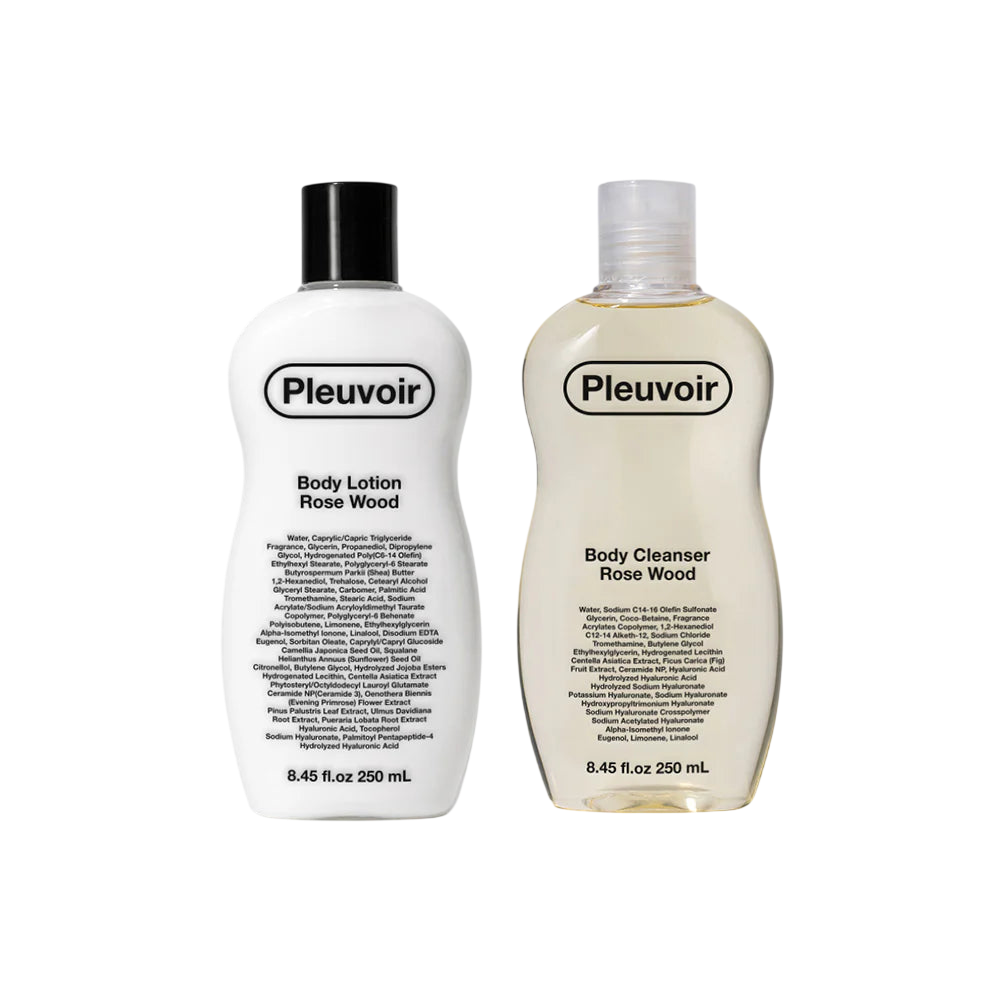Pleuvoir Mix & Match Body Care Set – Lotion & Cleanser Duo (Choose any 2)