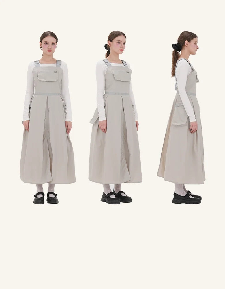 Lucanus Heidi Apron Cool Grey