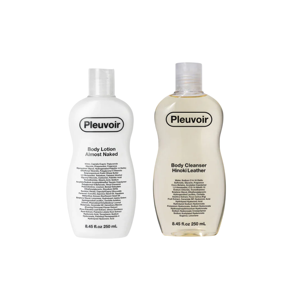 Pleuvoir Mix & Match Body Care Set – Lotion & Cleanser Duo (Choose any 2)