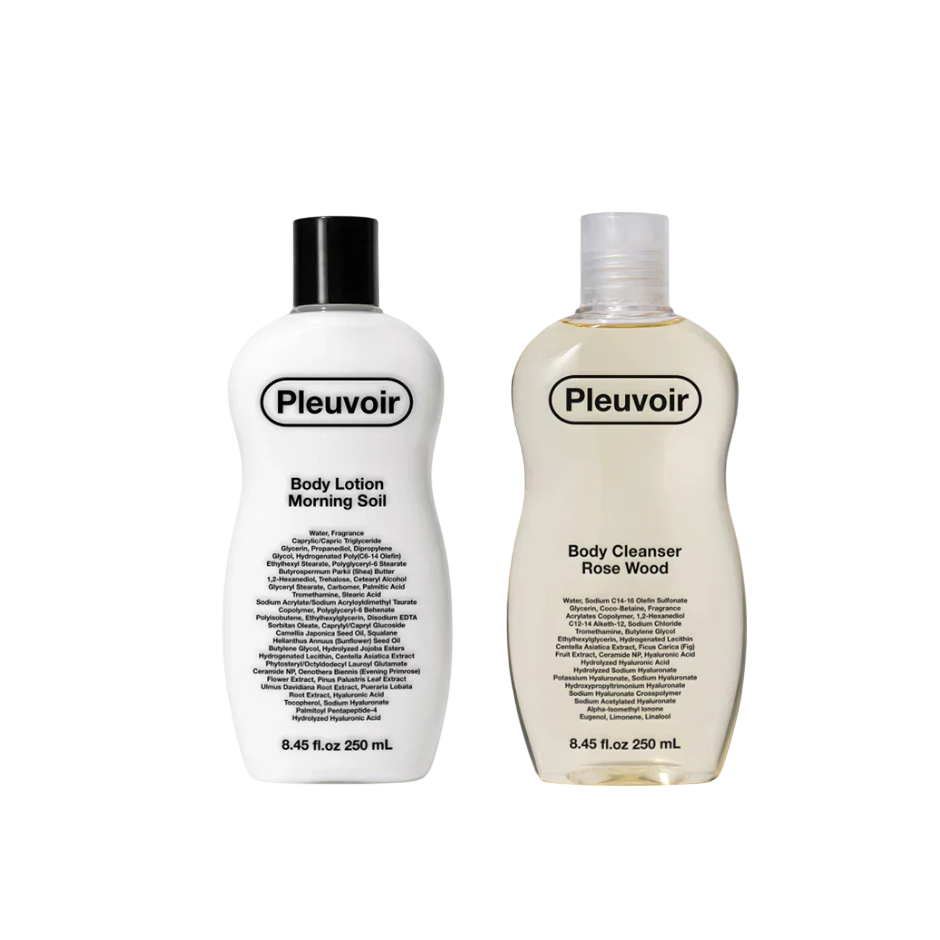 Pleuvoir Mix & Match Body Care Set – Lotion & Cleanser Duo (Choose any 2)