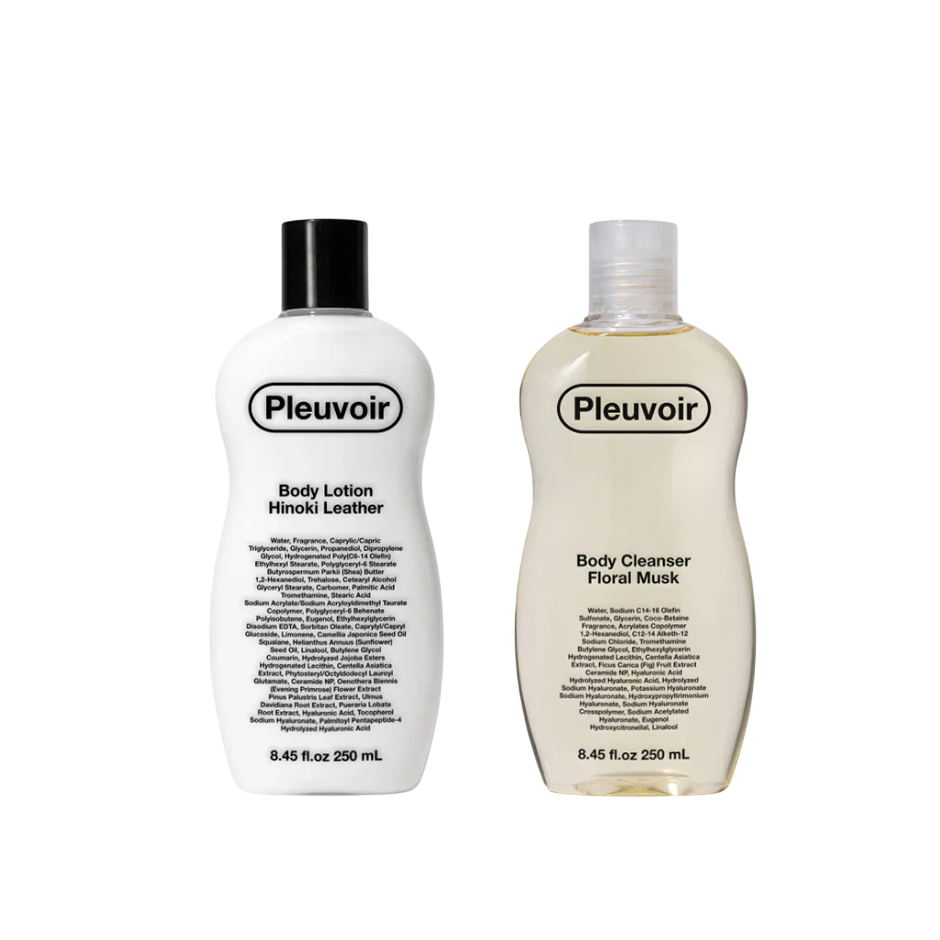 Pleuvoir Mix & Match Body Care Set – Lotion & Cleanser Duo (Choose any 2)
