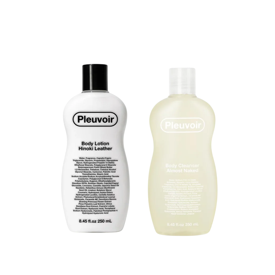 Pleuvoir Mix & Match Body Care Set – Lotion & Cleanser Duo (Choose any 2)