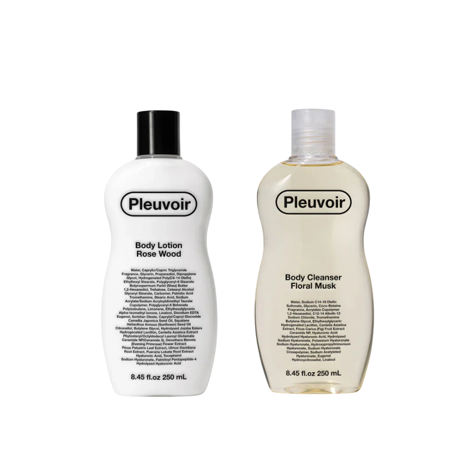 Pleuvoir Mix & Match Body Care Set – Lotion & Cleanser Duo (Choose any 2)
