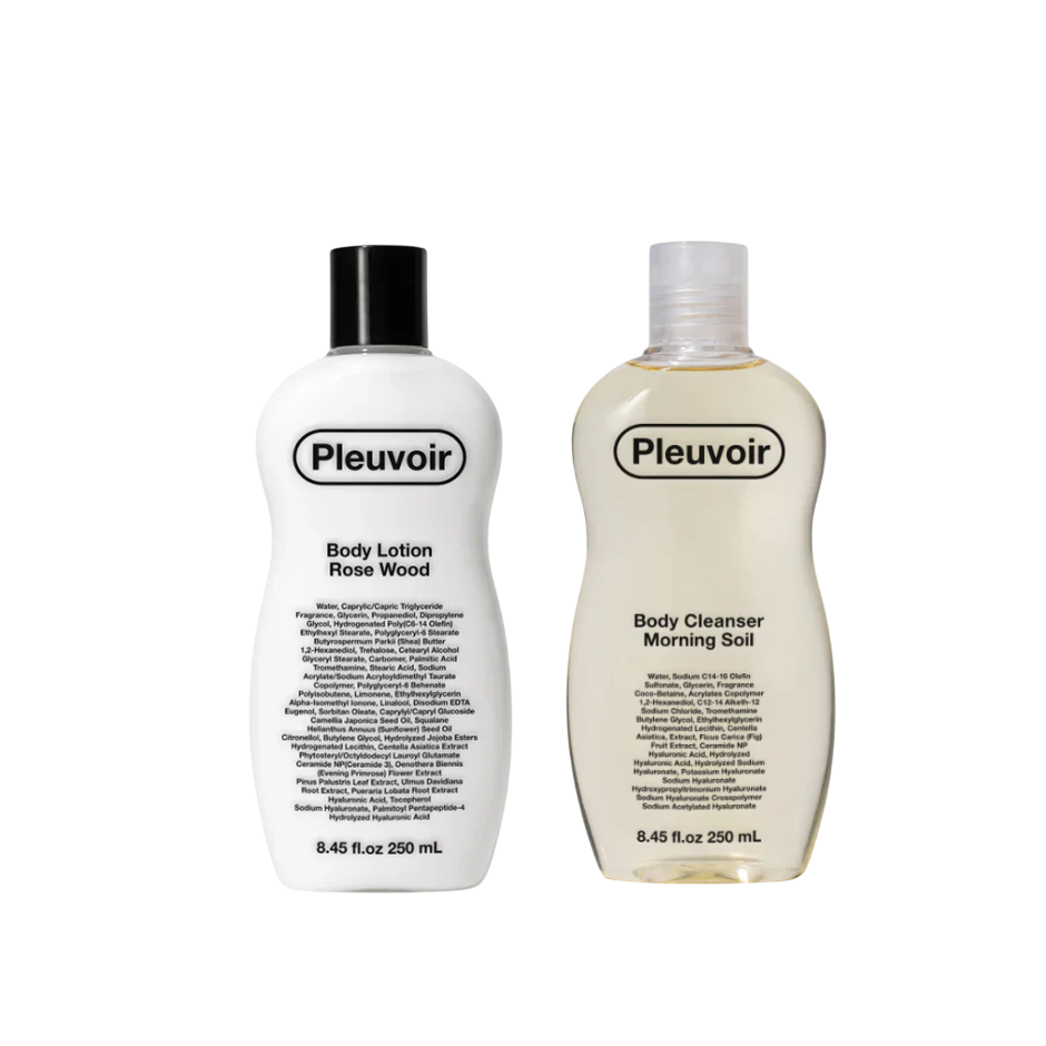 Pleuvoir Mix & Match Body Care Set – Lotion & Cleanser Duo (Choose any 2)