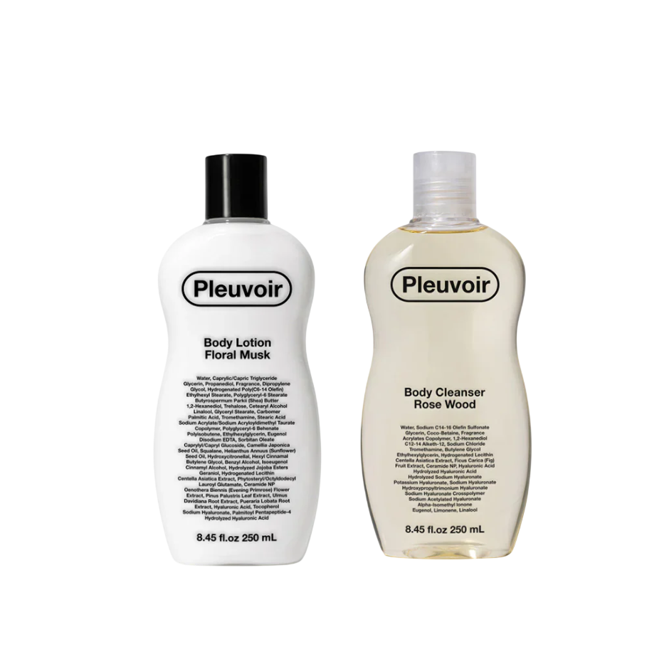 Pleuvoir Mix & Match Body Care Set – Lotion & Cleanser Duo (Choose any 2)
