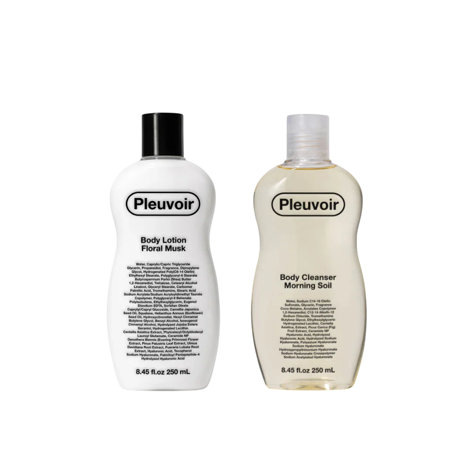 Pleuvoir Mix & Match Body Care Set – Lotion & Cleanser Duo (Choose any 2)