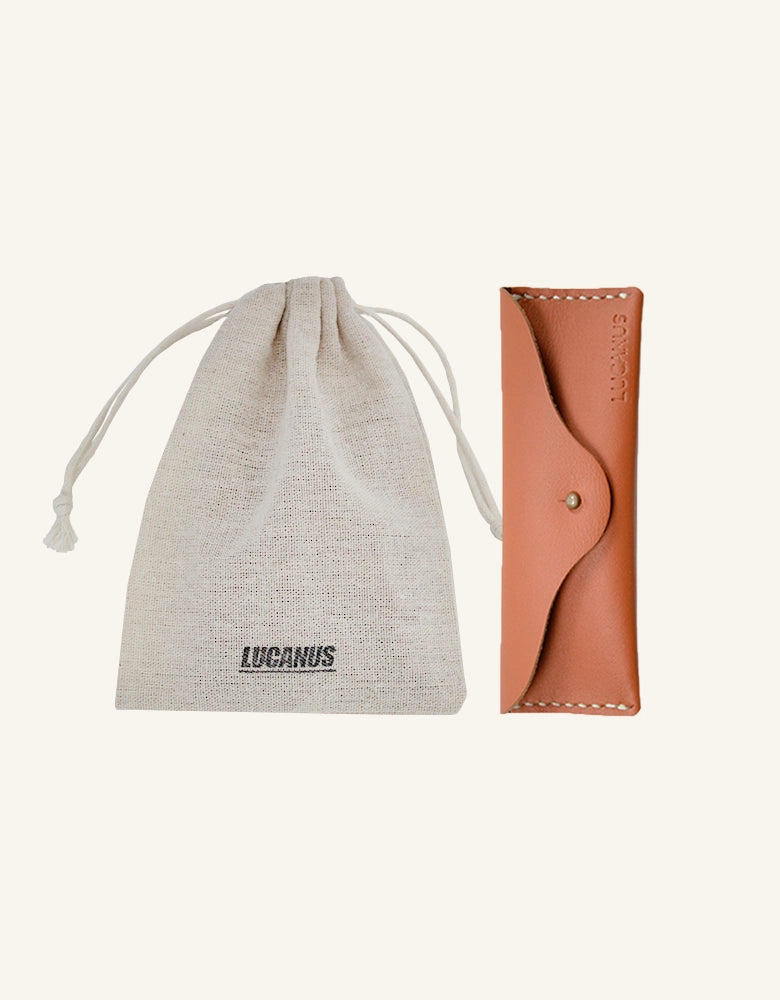 Vegetable leather case S/L for Tweezer