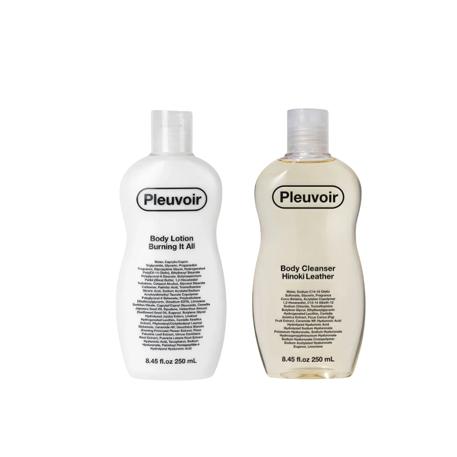Pleuvoir Mix & Match Body Care Set – Lotion & Cleanser Duo (Choose any 2)
