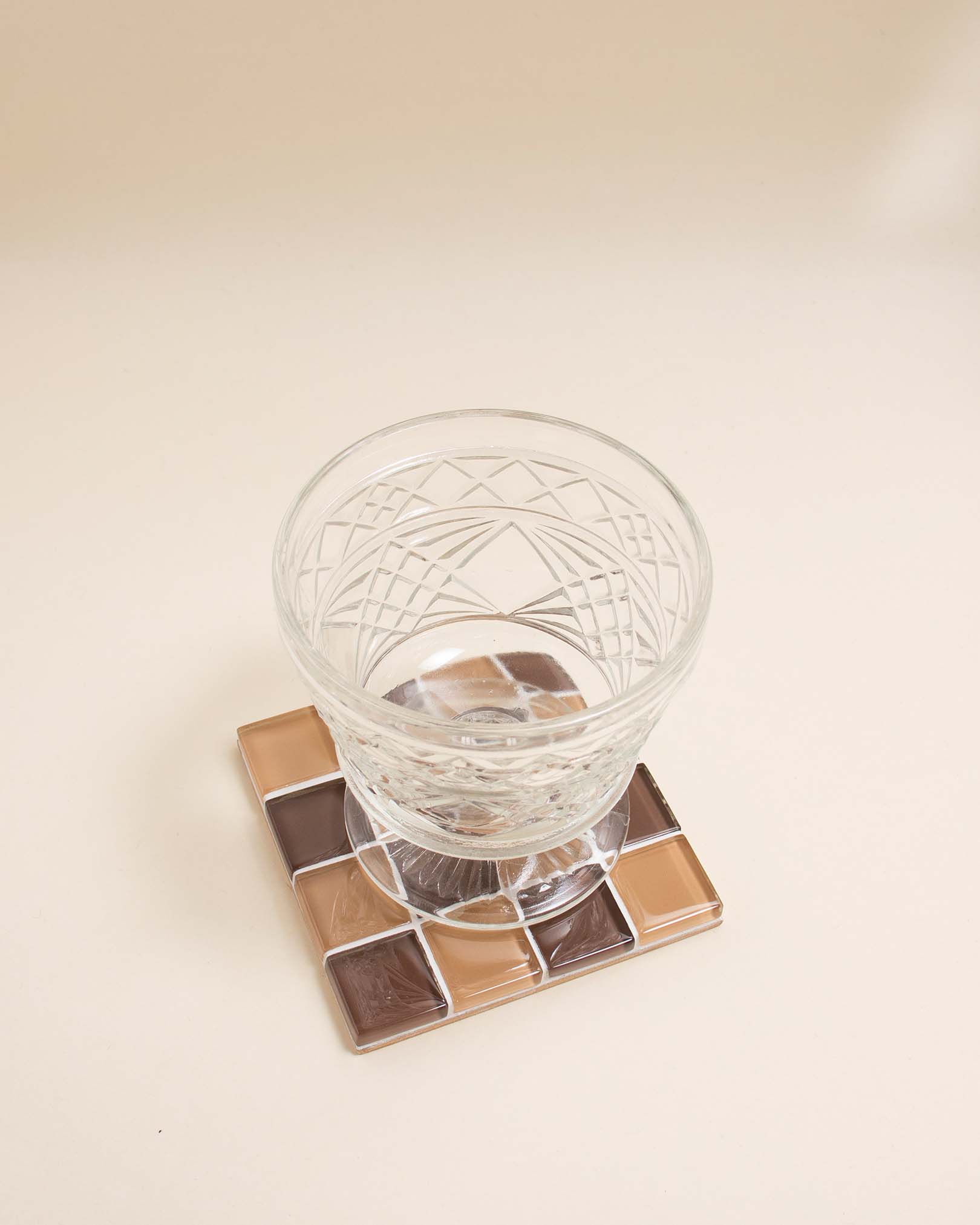 GLASS TILE COASTER - Vintage Love