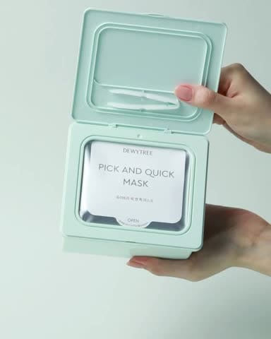 [Dewytree] Pick & Quick Makeup Remover Mask 30 Sheets 1 Pack a Day Skin Soothing Elasticity Moisture Hydration Large Capacity Mask Pack