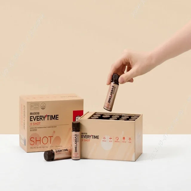 [Jeong Kwan Jang] Everytime Shot (20ml x 20 bottles) _ Contains premium Korean red ginseng concentrate