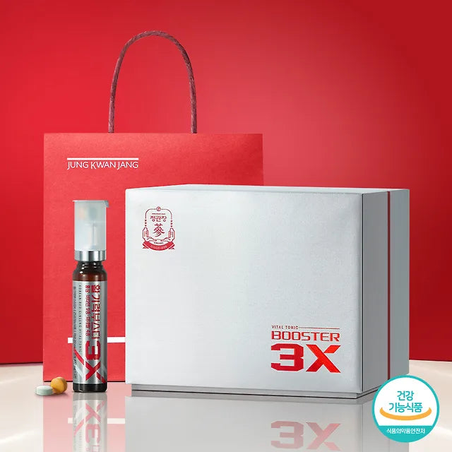 [Jeong Kwan Jang] Vitality Booster 3X (30 pieces) [Red Ginseng & High-Content Vitamins & Minerals]